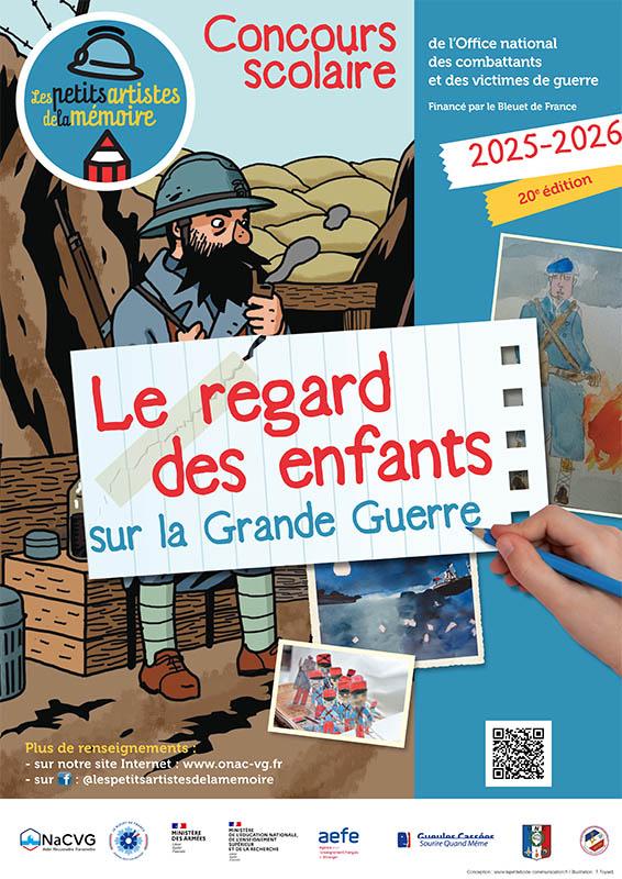 affiche des petits artistes de la mémoire